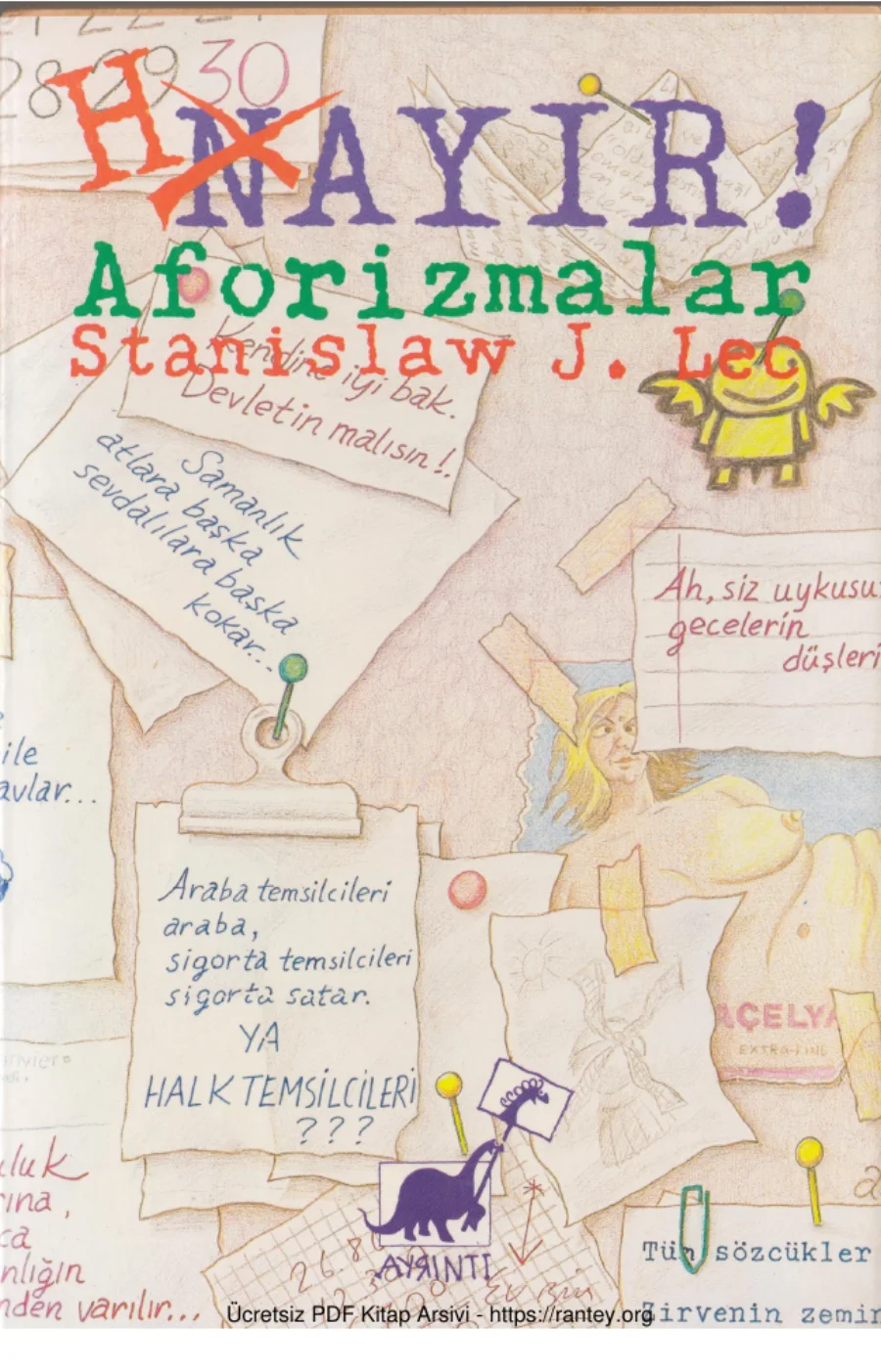 Hayır Aforizmalar kapak görseli