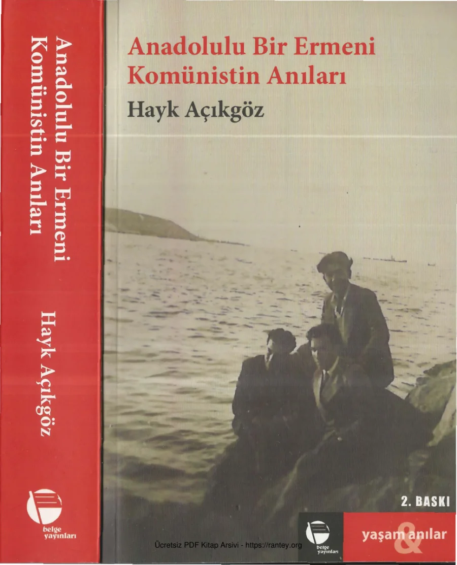 Hayk Açıkgöz Anadolulu Bir Ermeni Komünistin Anıları kapak görseli