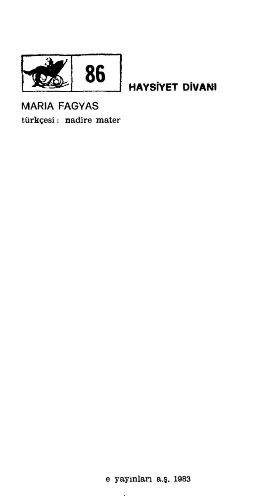 Haysiyet Divanı kapak görseli