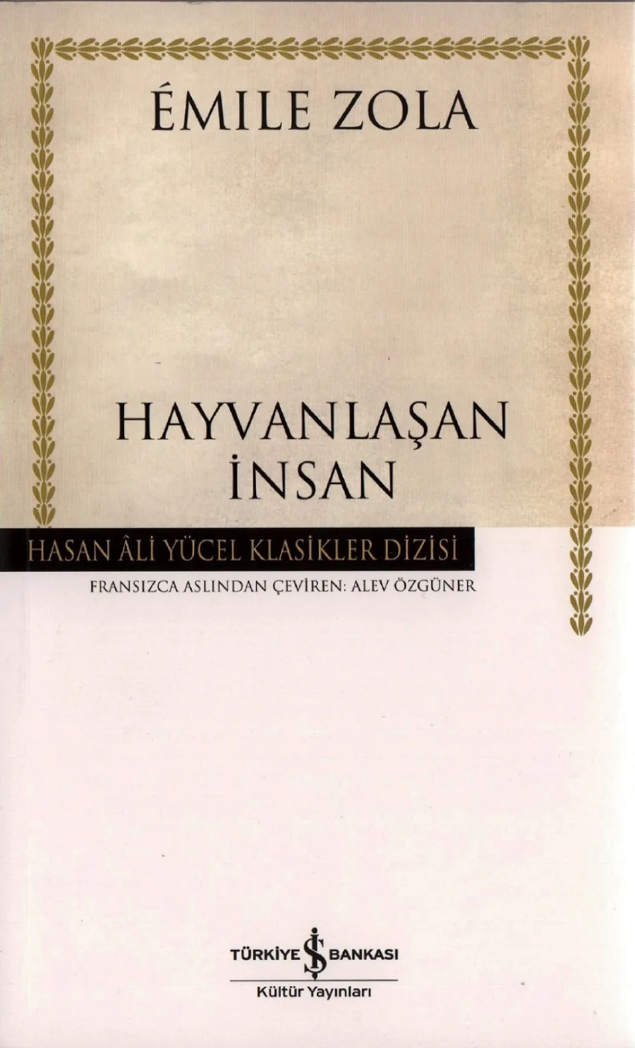 Hayvanlaşan İnsan kitap kapağı