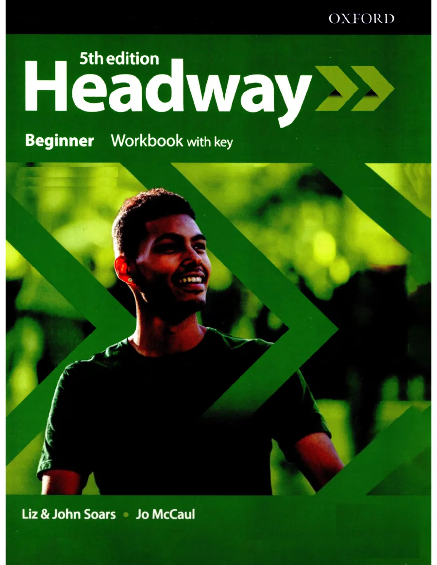 Headway Beginner Workbook 5th Edition PDF kapak görseli