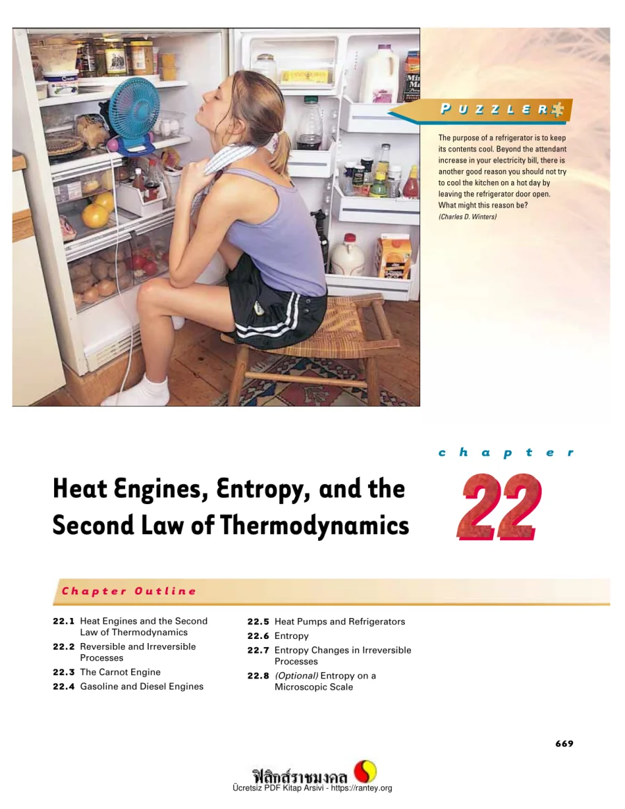 Heat Engines Entropy and the Second Law of Thermodynamics kapak görseli