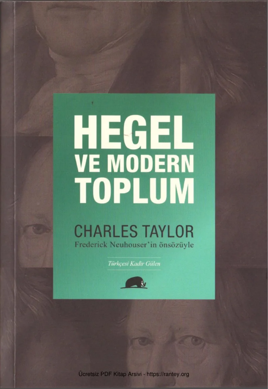 Hegel ve Modern Toplum kapak görseli