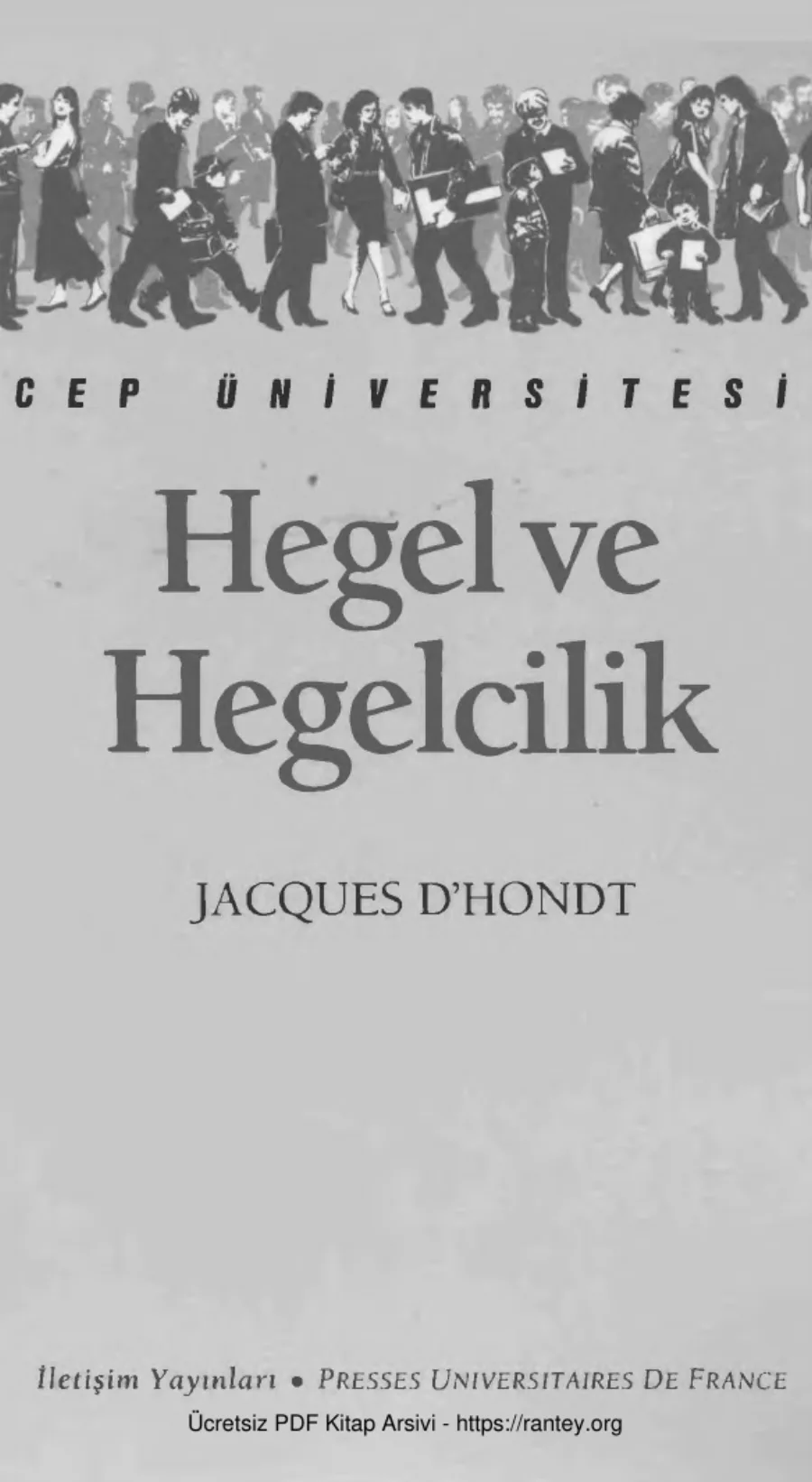 Hegel ve kapak görseli