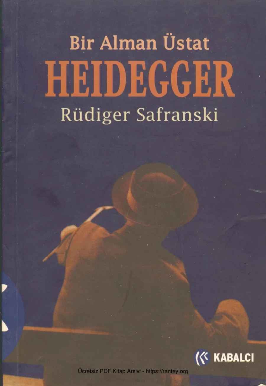 Heidegger Bir Alman Üstat kapak görseli