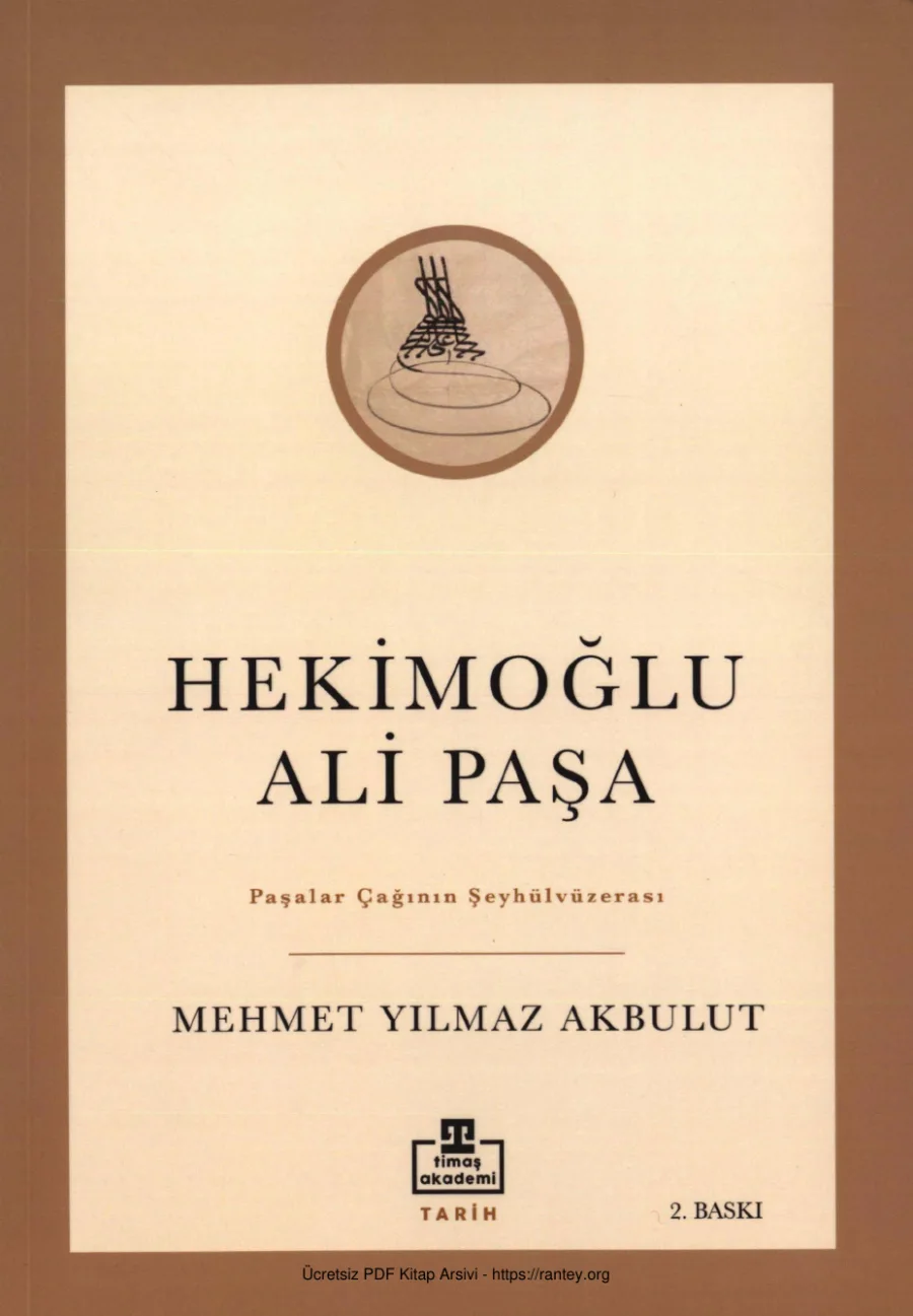 Hekimoğlu Ali Paşa Timaş Yayınları kapak görseli