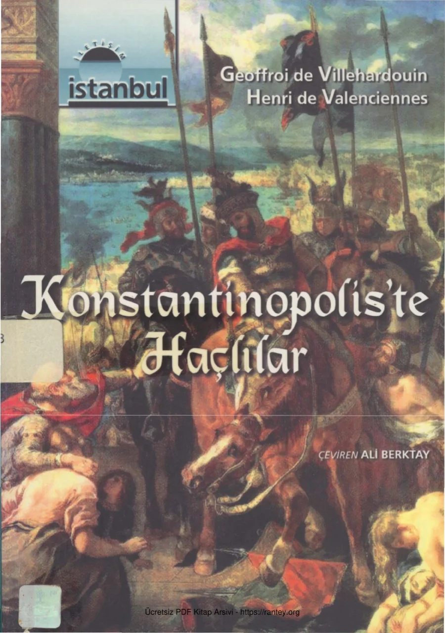 Henrı de Valencıennes Konstantinopoliste Haçlılar kapak görseli
