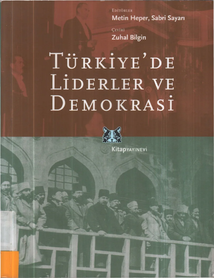 Heper Sabri Sayan Türkiyede Liderler ve Demokrasi kapak görseli