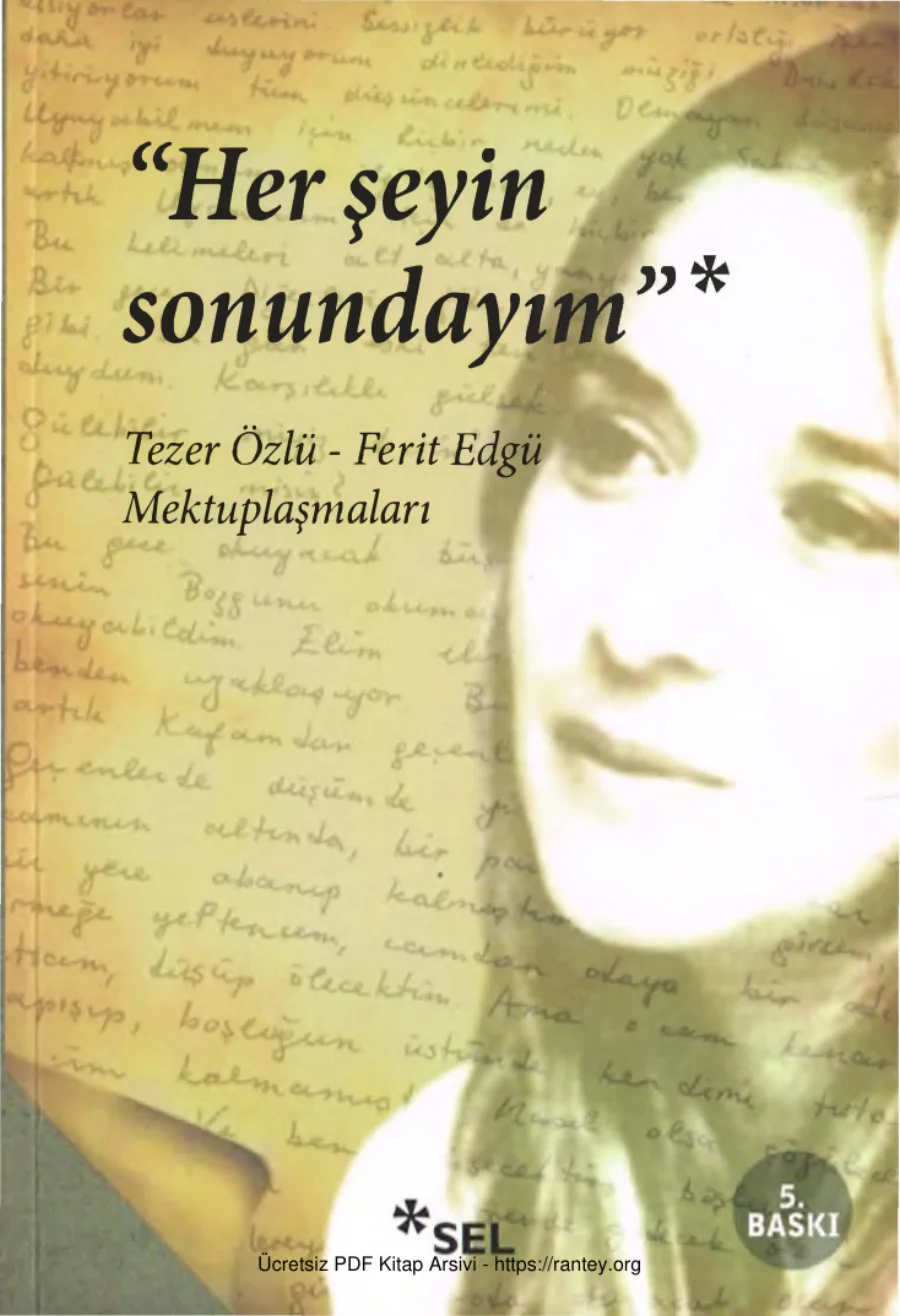 Her Şeyin Sonundayım kapak görseli