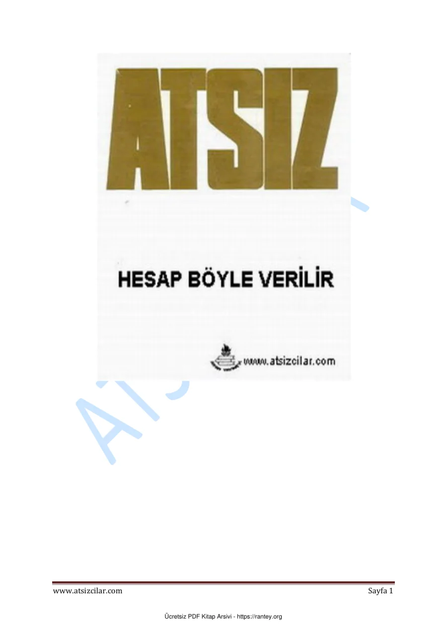 Hesap Böyle Verilir kapak görseli