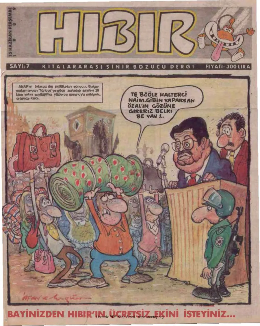 HıBıR Sayı 007 kapak görseli