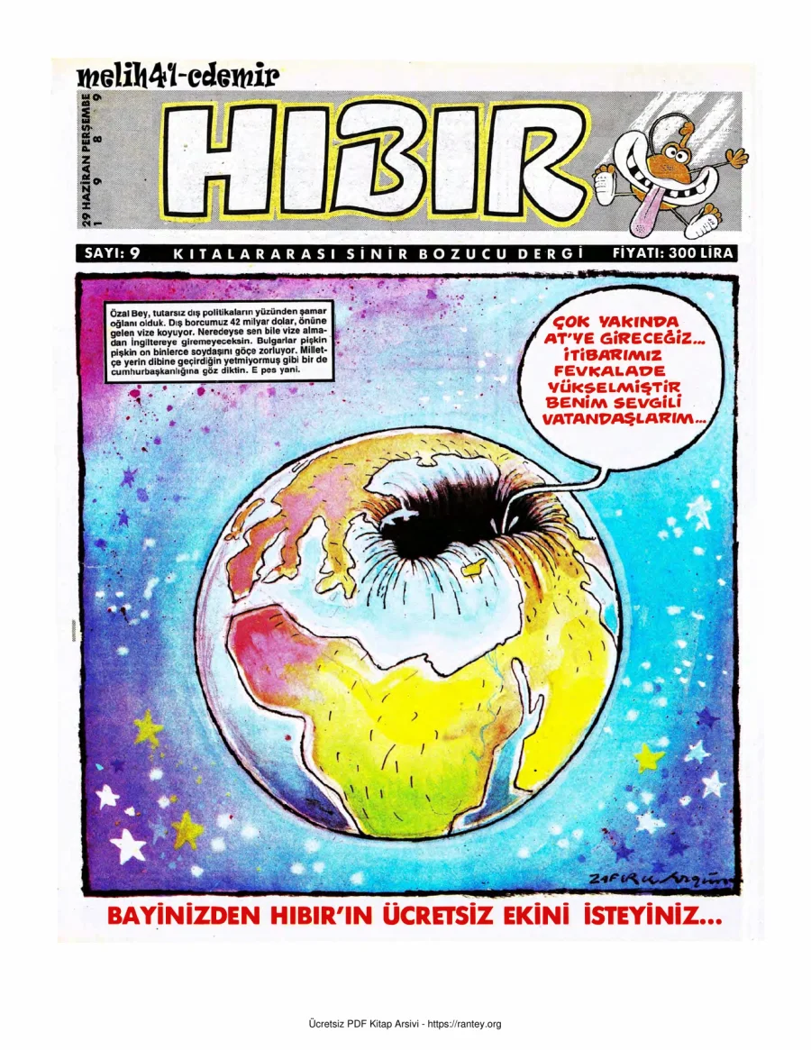 HıBıR Sayı 009 kapak görseli