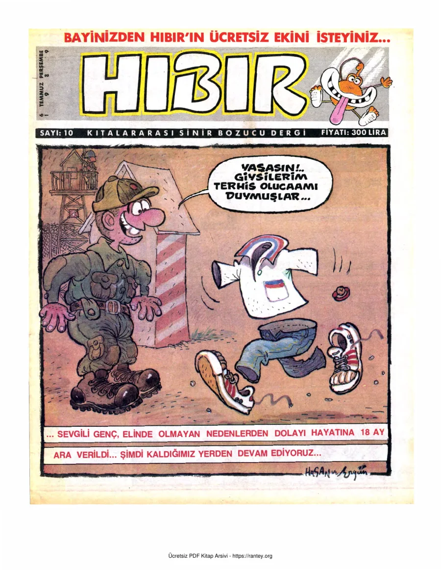 HıBıR Sayı 010 kapak görseli