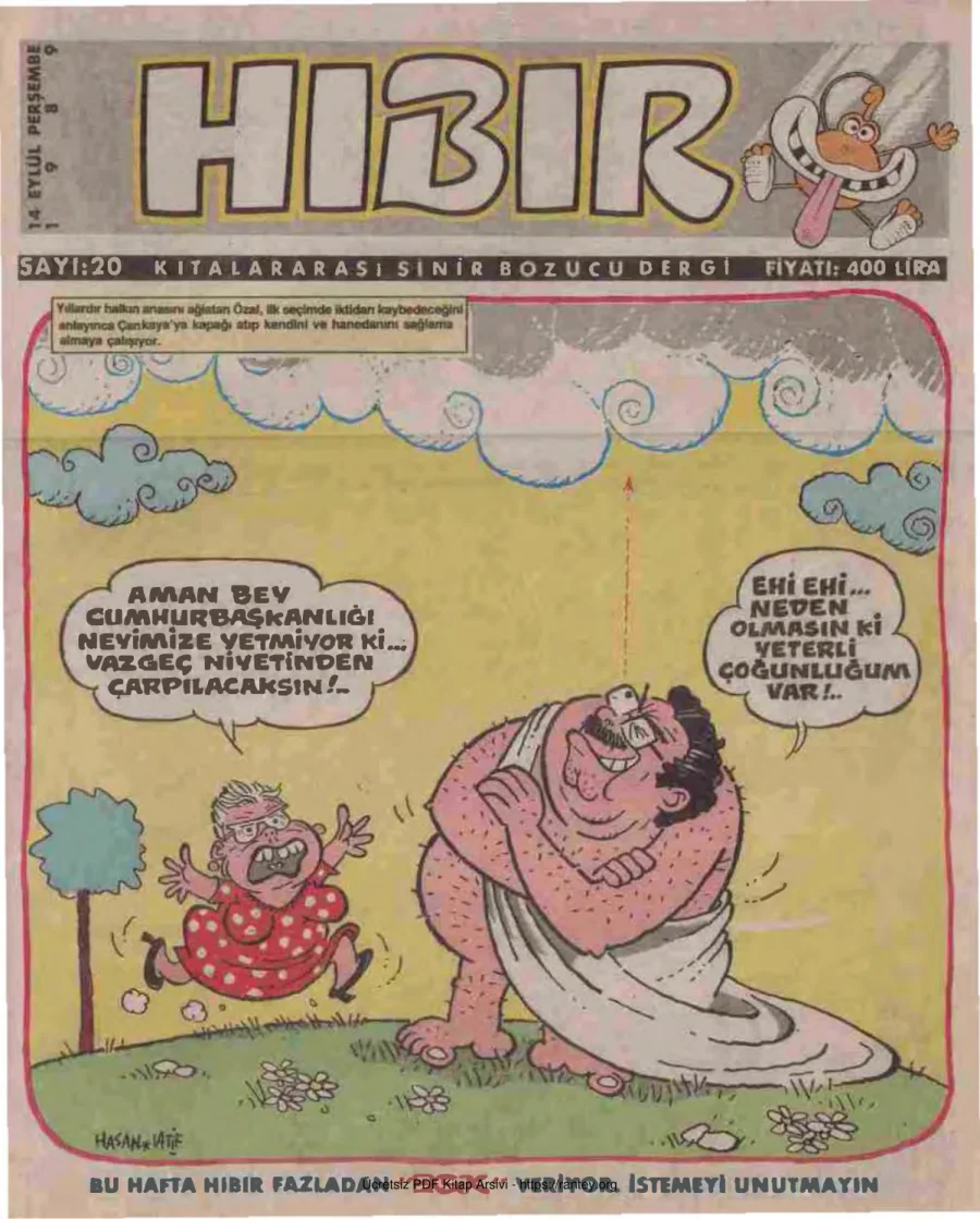 HıBıR Sayı 020 kapak görseli
