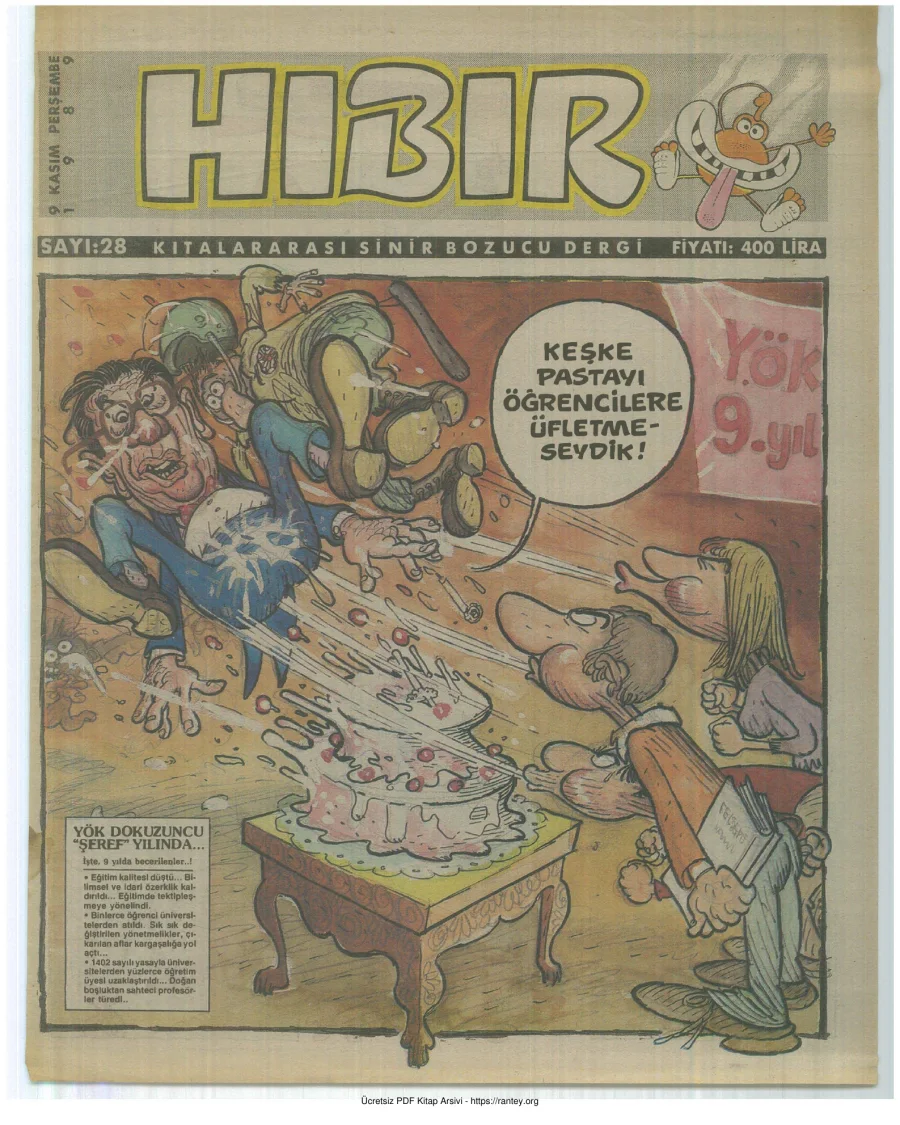 HıBıR Sayı 028 kapak görseli