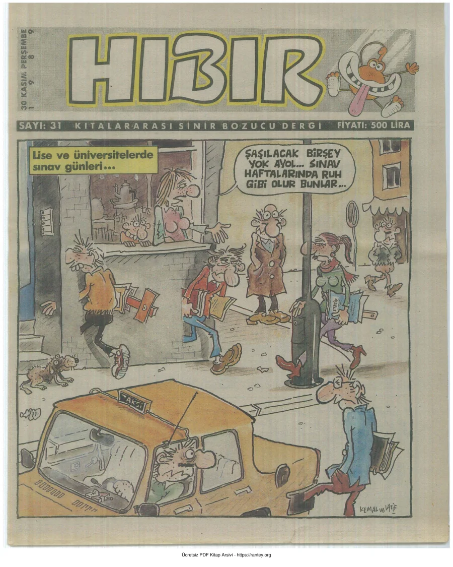 HıBıR Sayı 031 kapak görseli