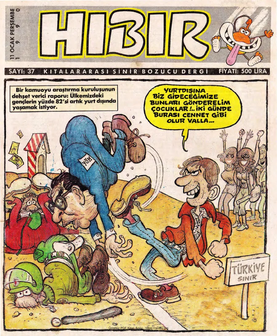 HıBıR Sayı 037 kapak görseli