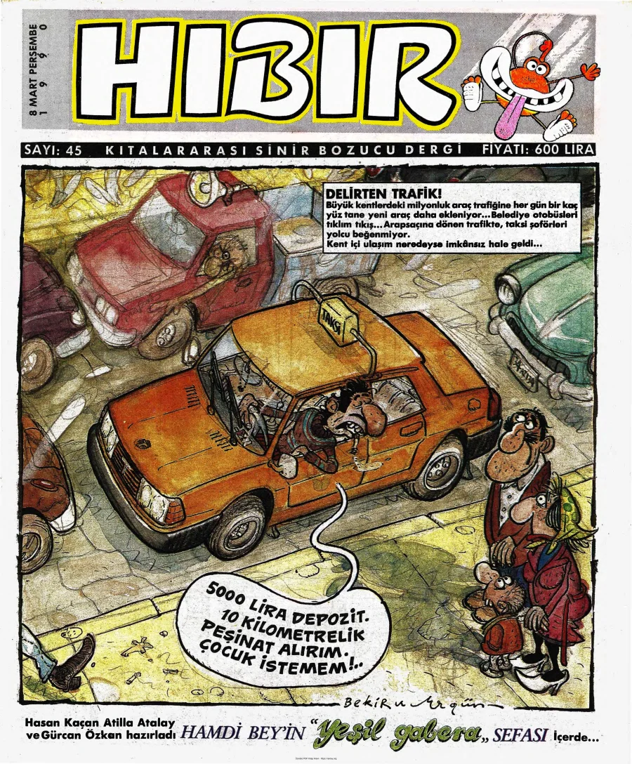 HıBıR Sayı 045 kapak görseli