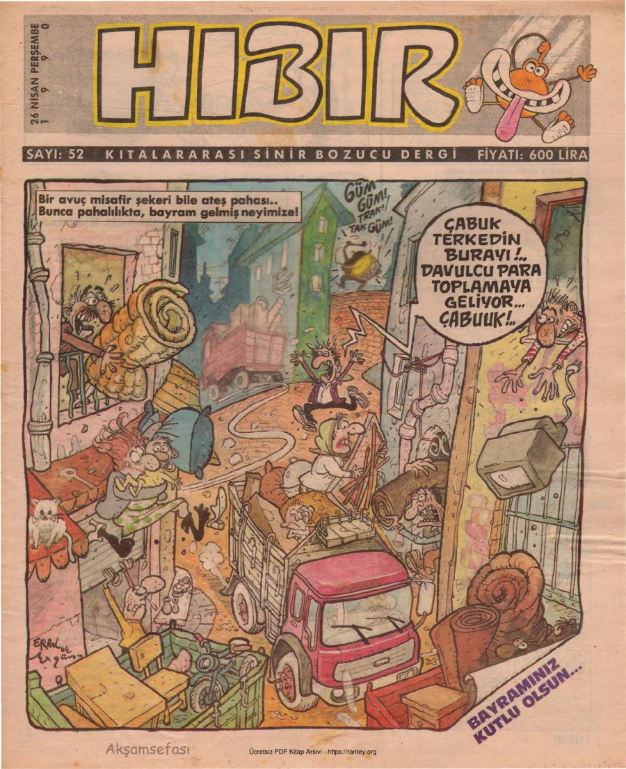 HıBıR Sayı 052 kapak görseli