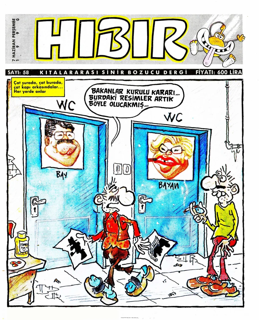 HıBıR Sayı 058 kapak görseli