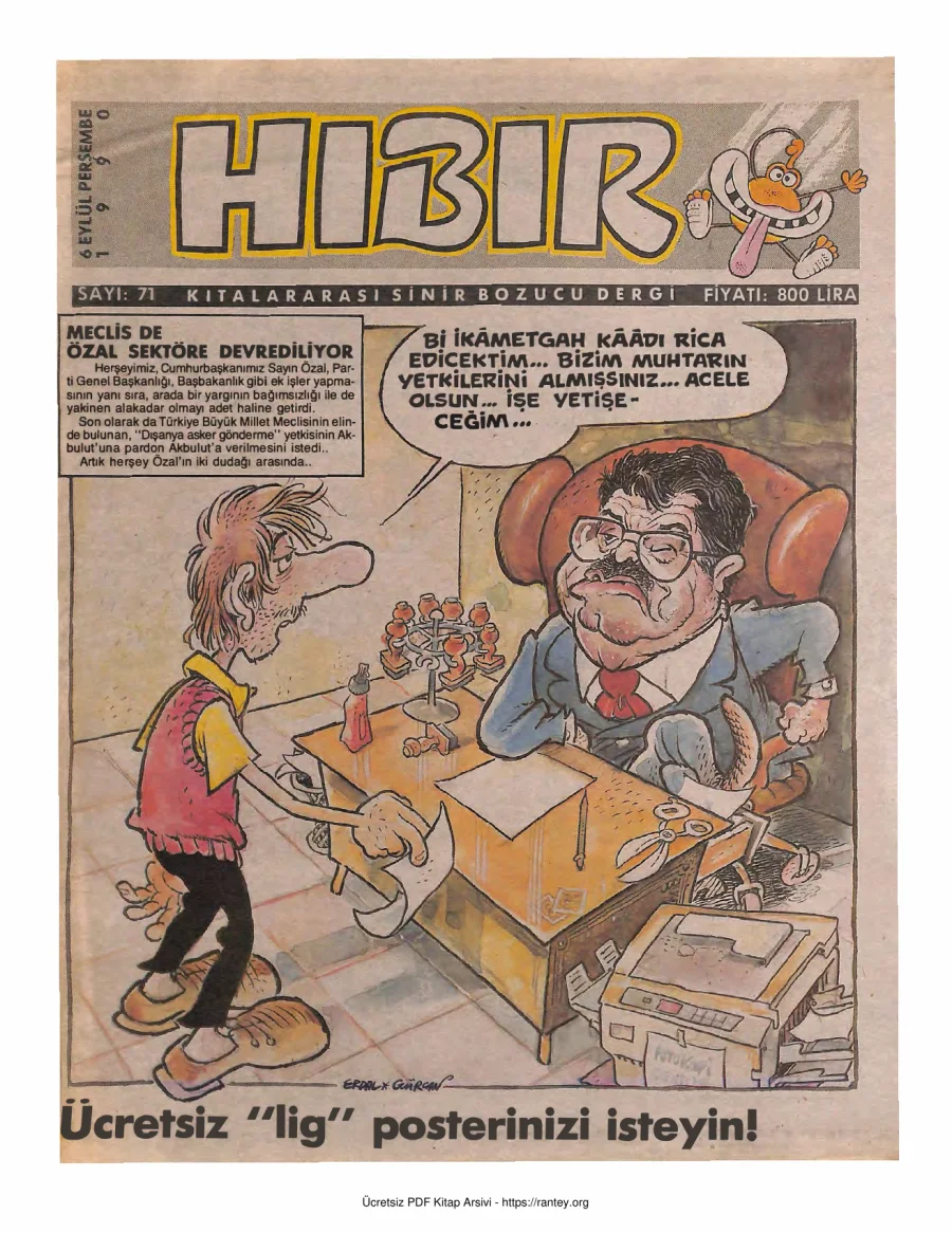 HıBıR Sayı 071 kapak görseli