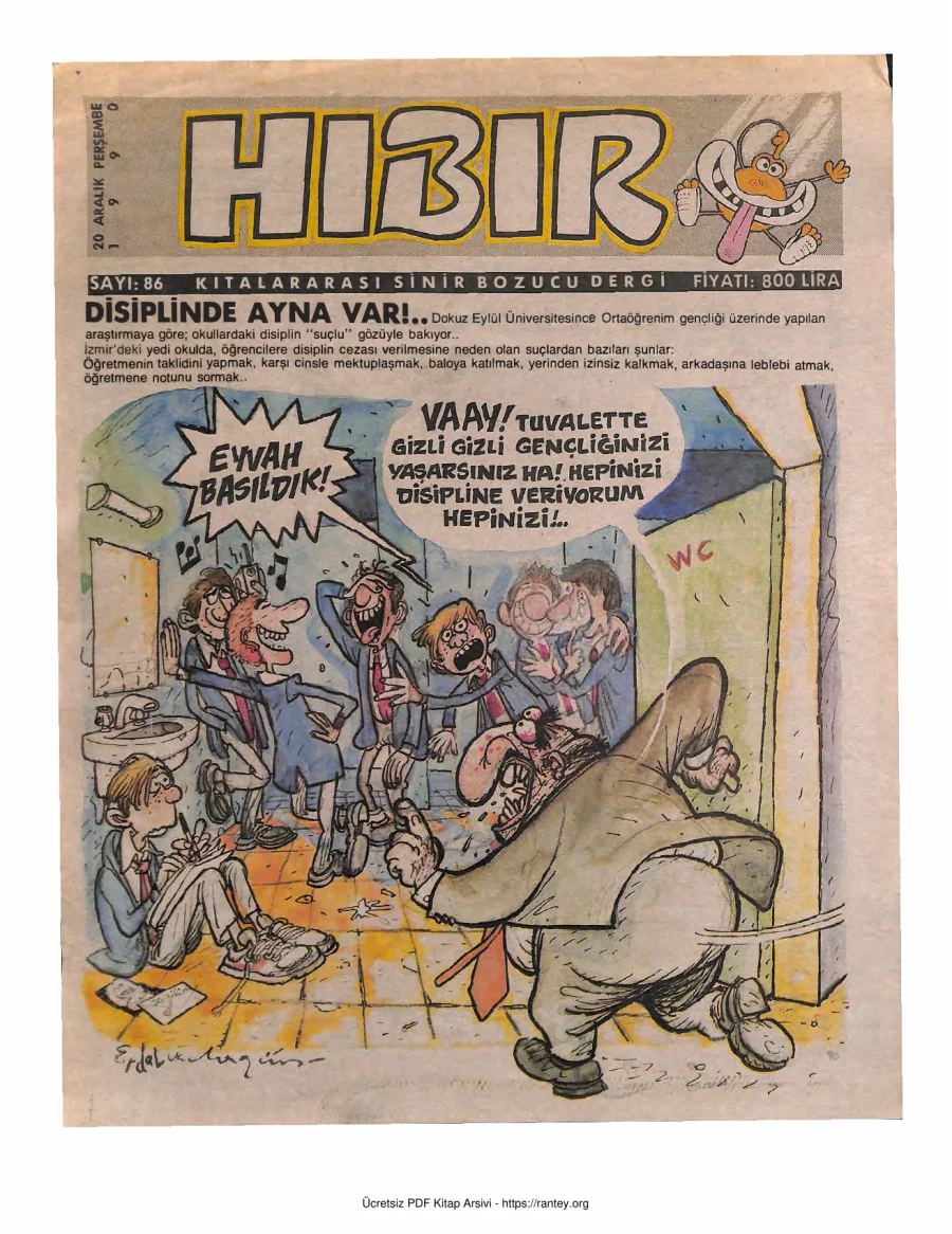 HıBıR Sayı 086 kapak görseli