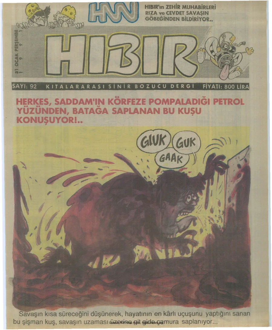 HıBıR Sayı 092 kapak görseli