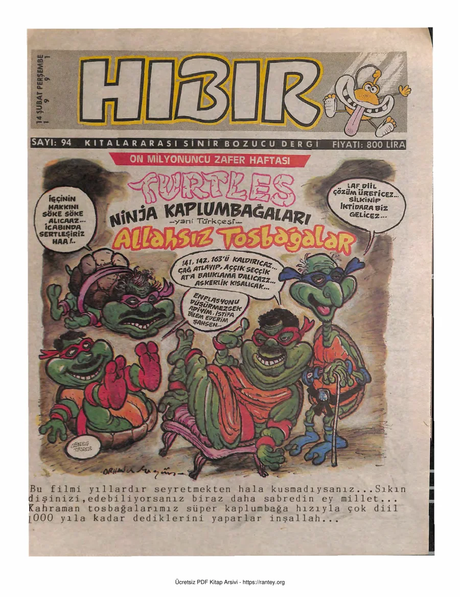 HıBıR Sayı 094 kapak görseli