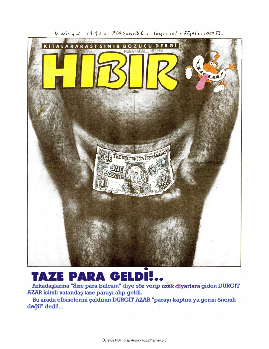 HıBıR Sayı 101 kapak görseli