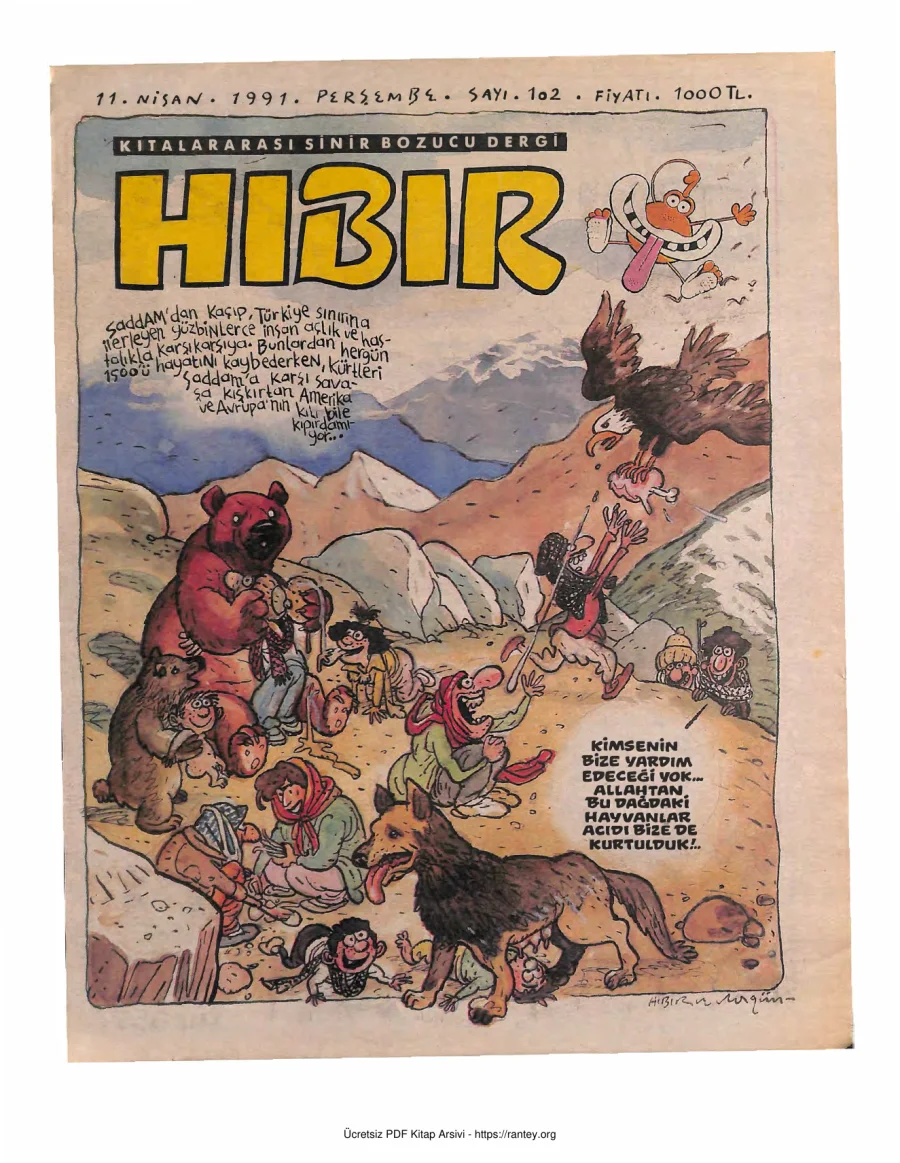 HıBıR Sayı 102 kapak görseli