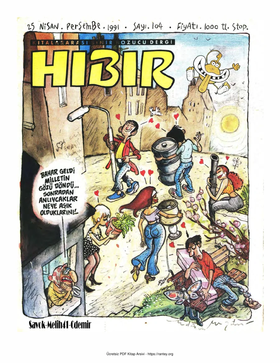 HıBıR Sayı 104 kapak görseli