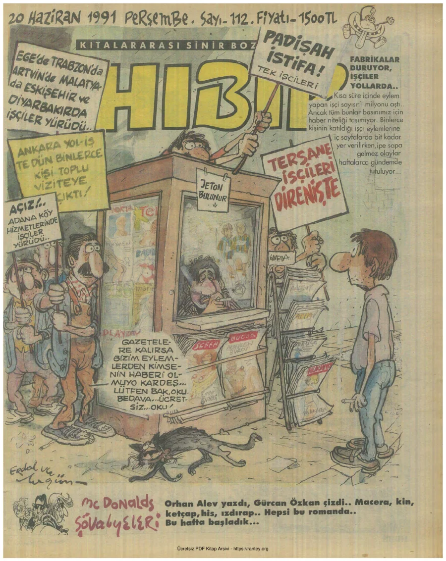HıBıR Sayı 112 kapak görseli