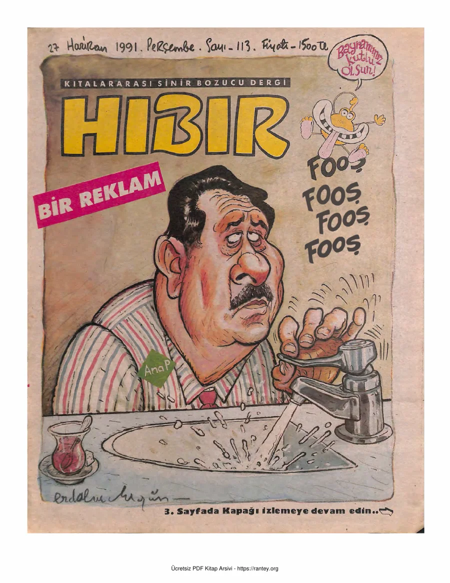 HıBıR Sayı 113 kapak görseli