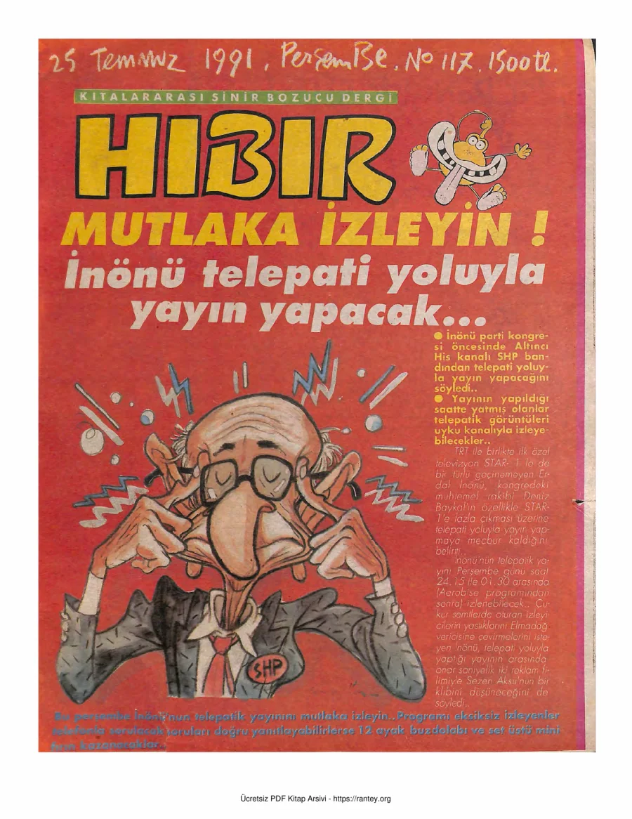 HıBıR Sayı 117 kapak görseli
