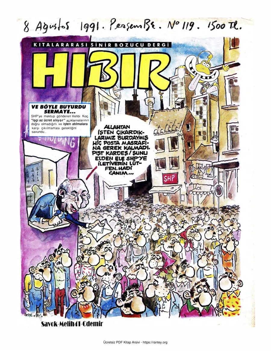 HıBıR Sayı 119 kapak görseli