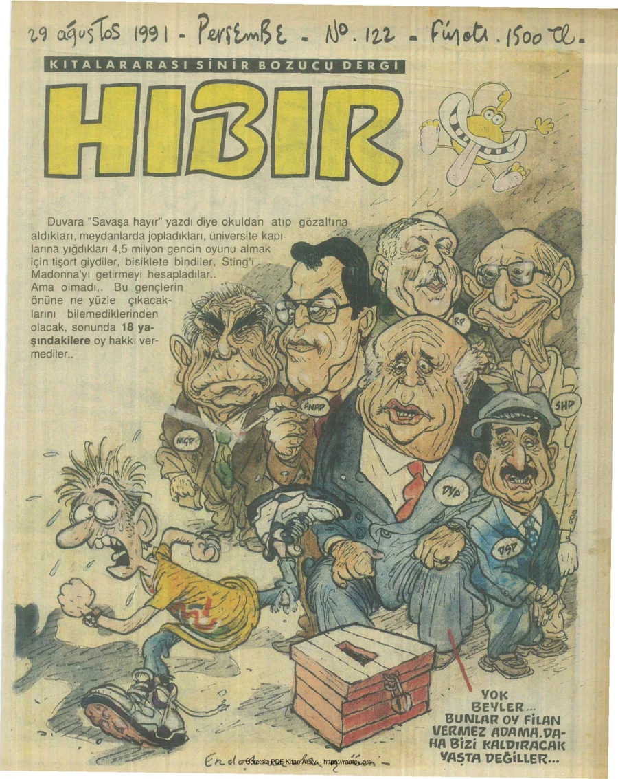HıBıR Sayı 122 kapak görseli
