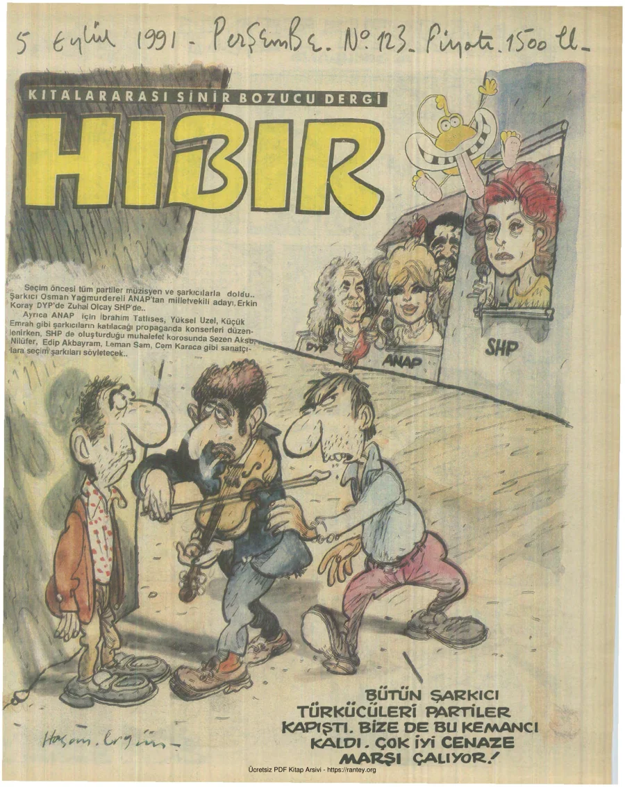 HıBıR Sayı 123 kapak görseli
