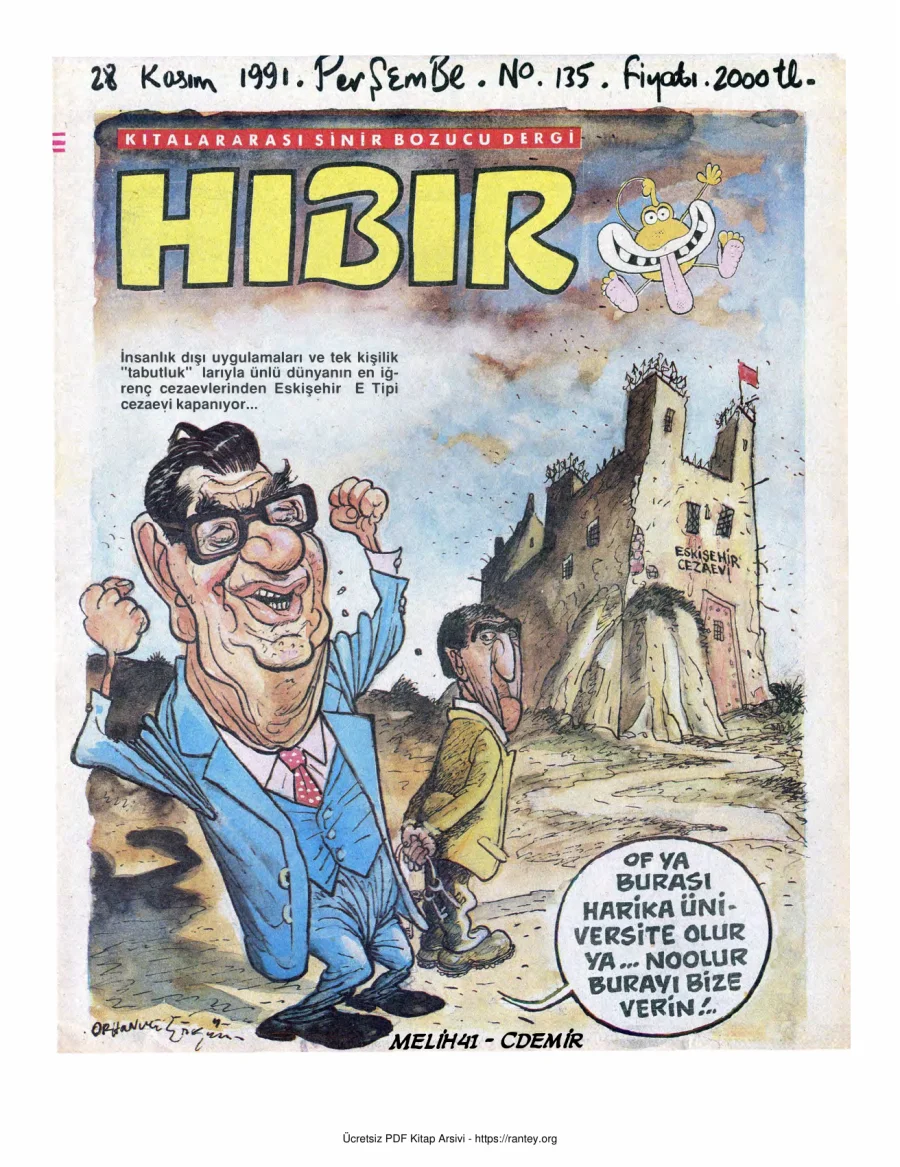 HıBıR Sayı 135 kapak görseli