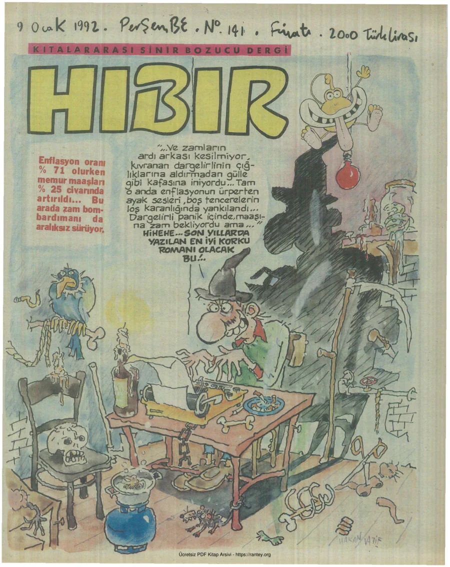 HıBıR Sayı 141 kapak görseli