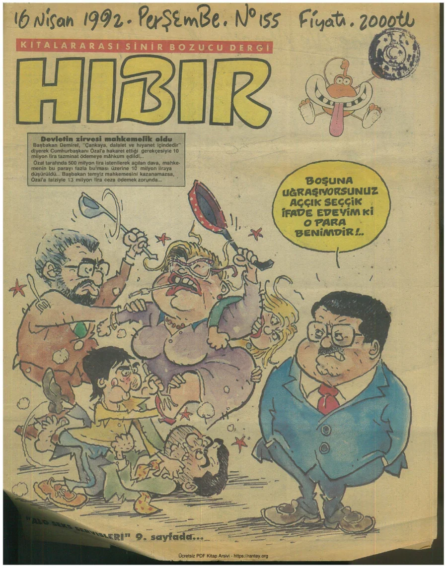 HıBıR Sayı 155 kapak görseli