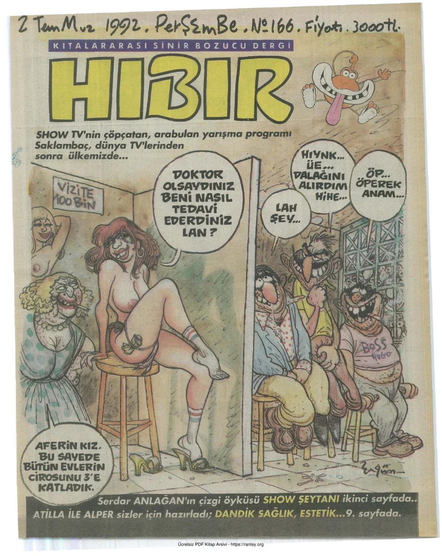 HıBıR Sayı 166 kapak görseli