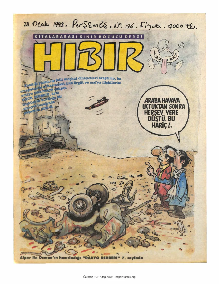 HıBıR Sayı 196 kapak görseli