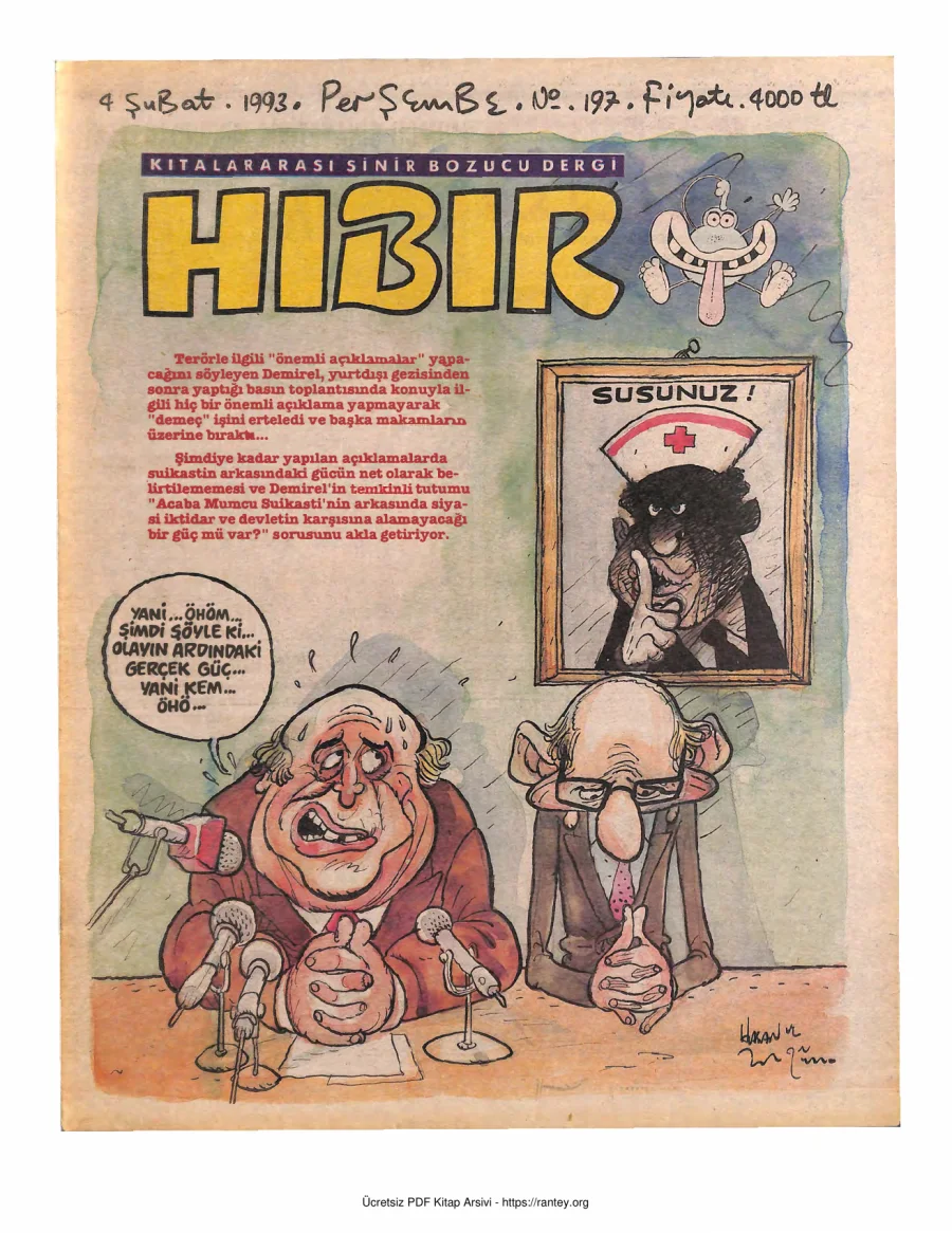 HıBıR Sayı 197 kapak görseli