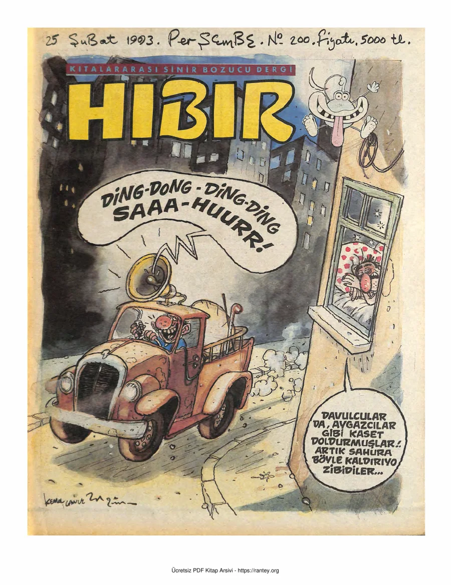 HıBıR Sayı 200 kapak görseli