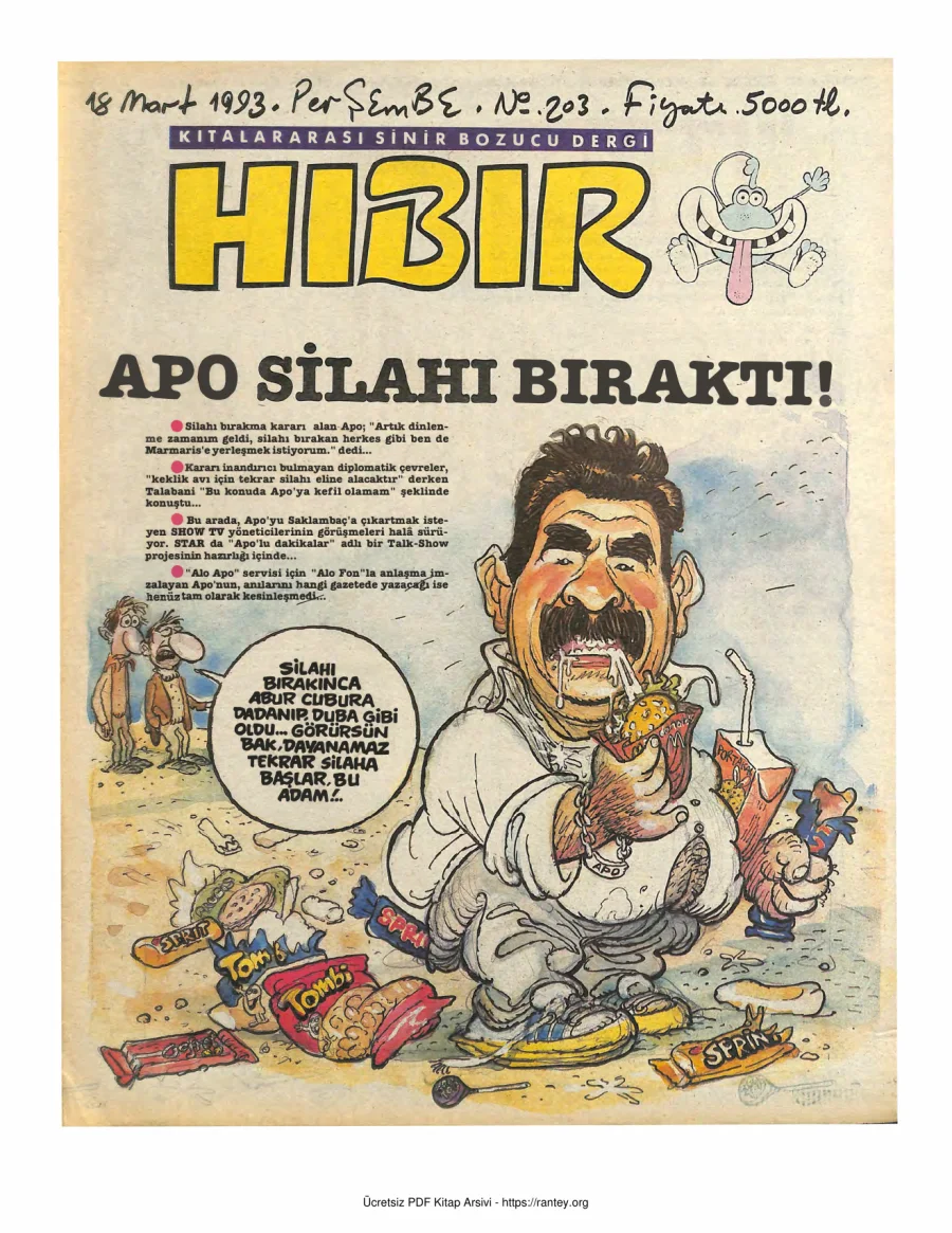 HıBıR Sayı 203 kapak görseli