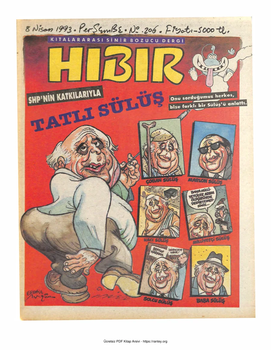 HıBıR Sayı 206 kapak görseli