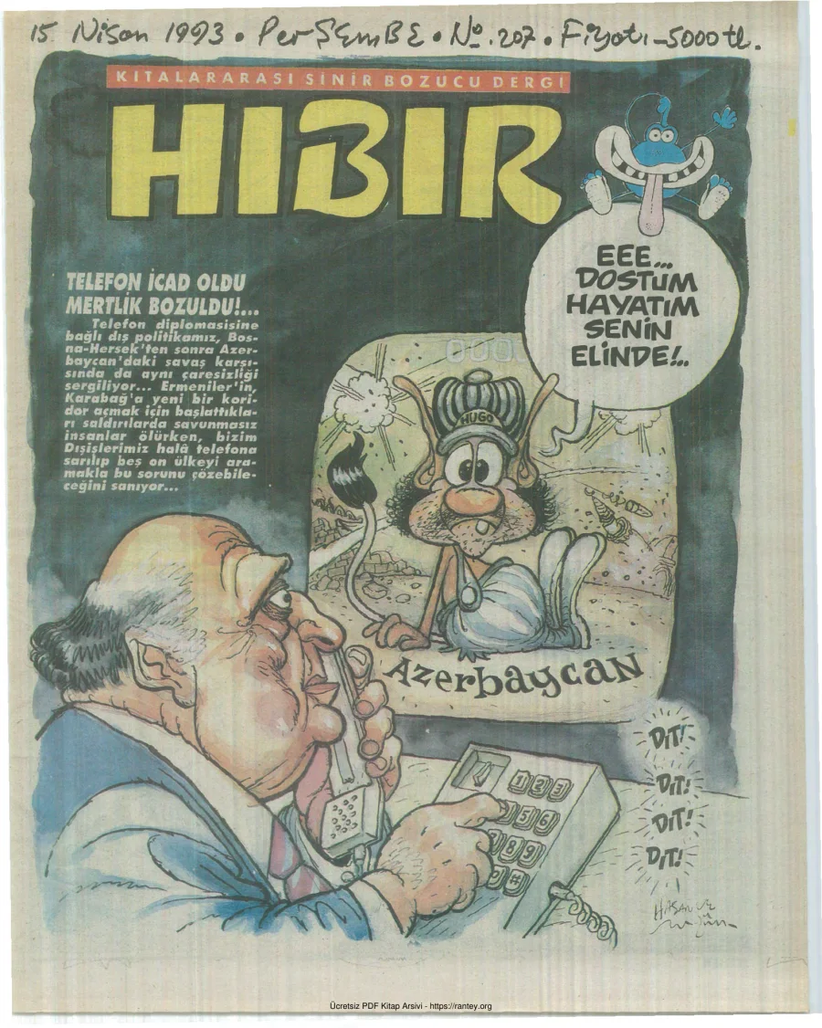 HıBıR Sayı 207 kapak görseli