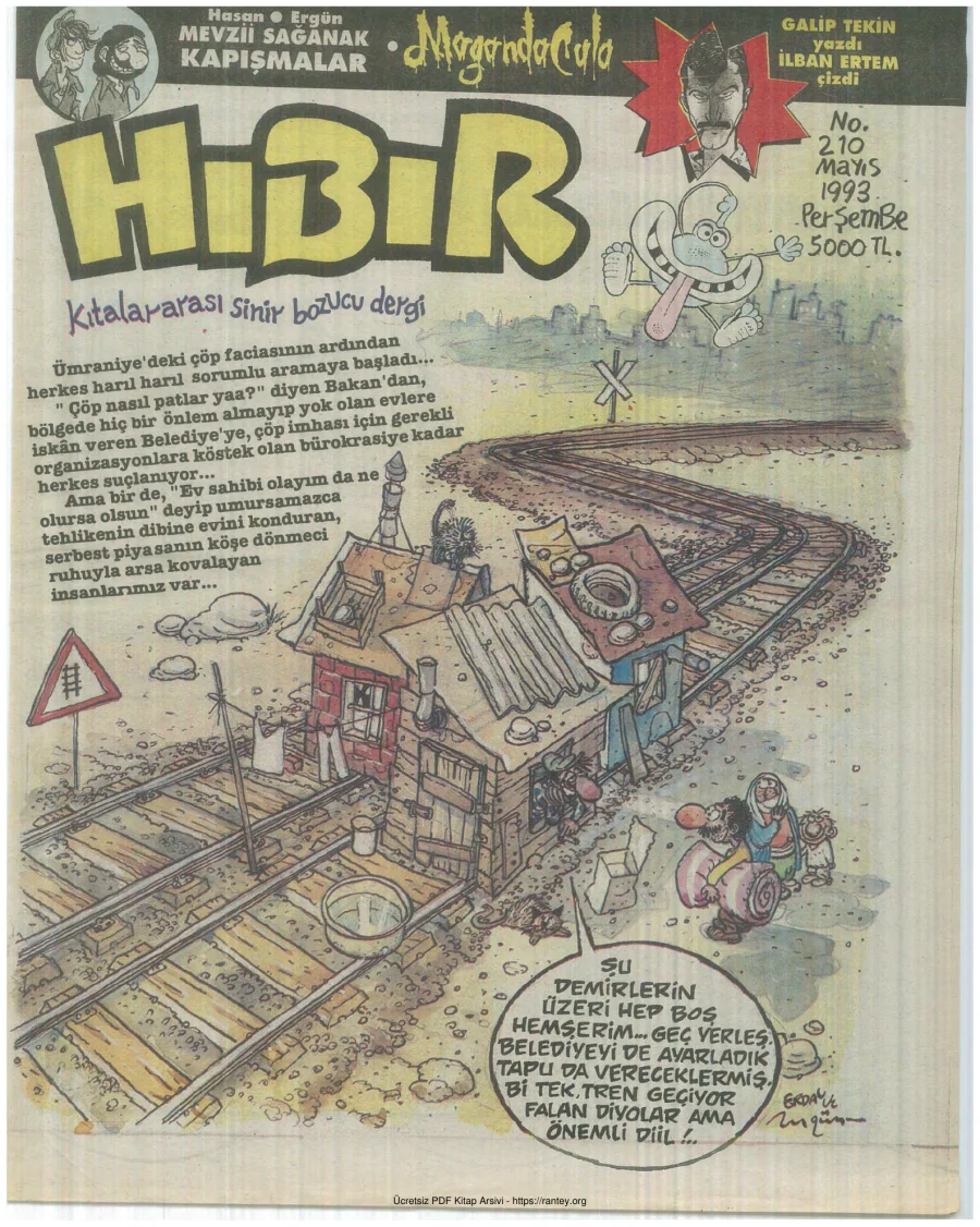 HıBıR Sayı 210 kapak görseli