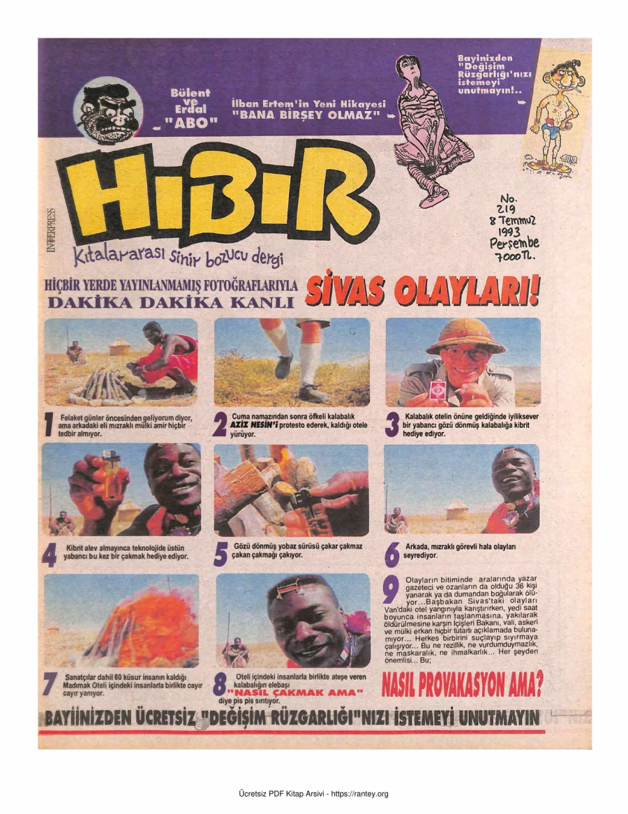 HıBıR Sayı 219 kapak görseli