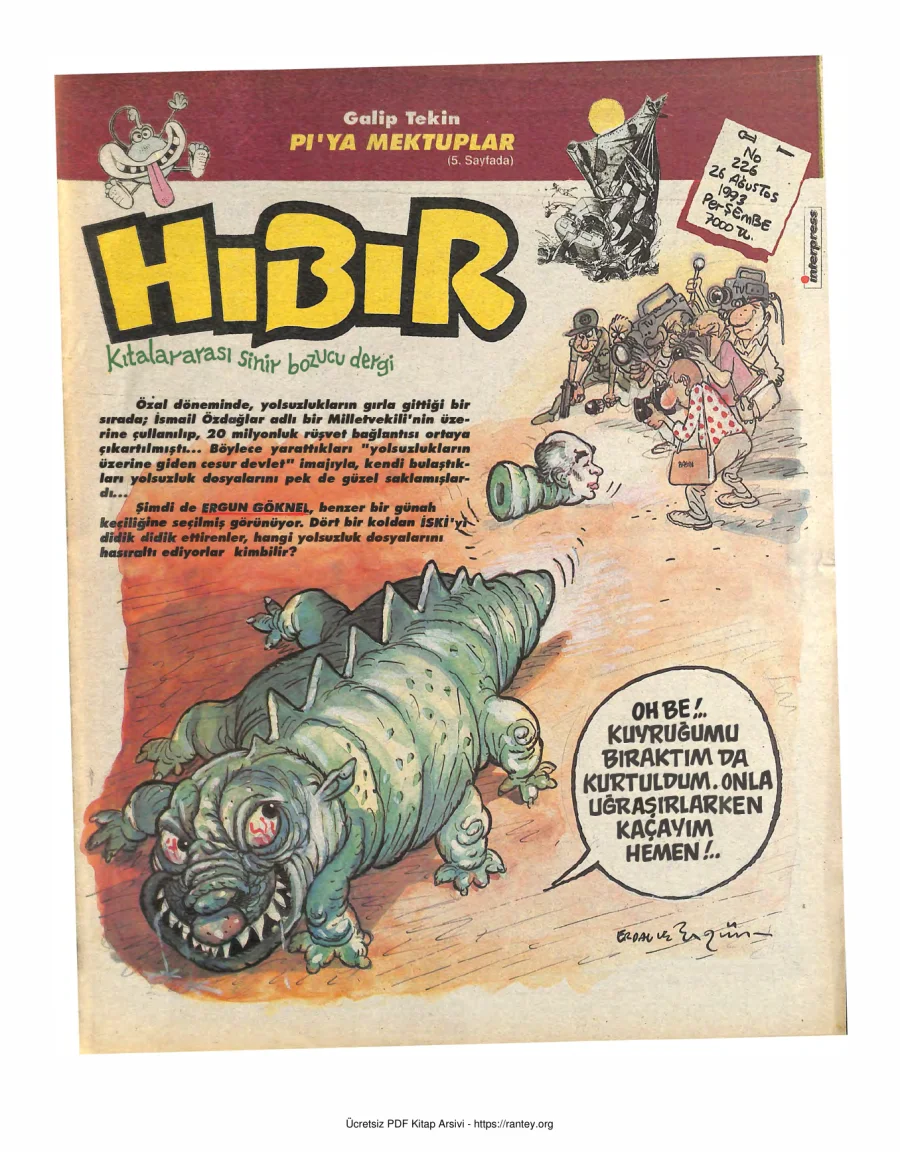 HıBıR Sayı 226 kapak görseli